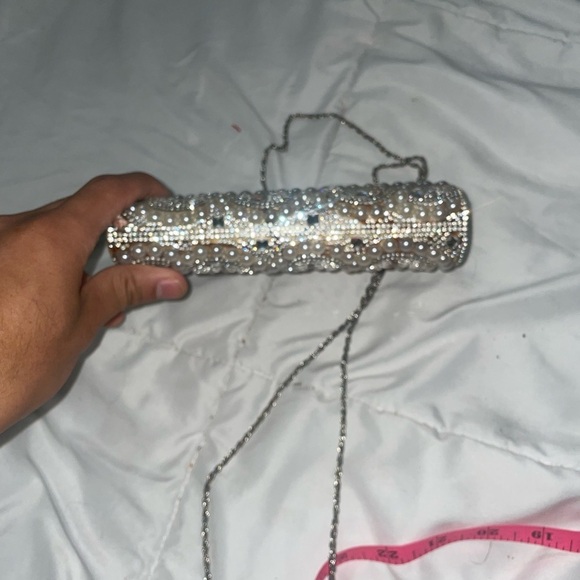 Sparkling purse✨beaded clutch evening bag party bag bedazzled bag - Picture 3 of 13
